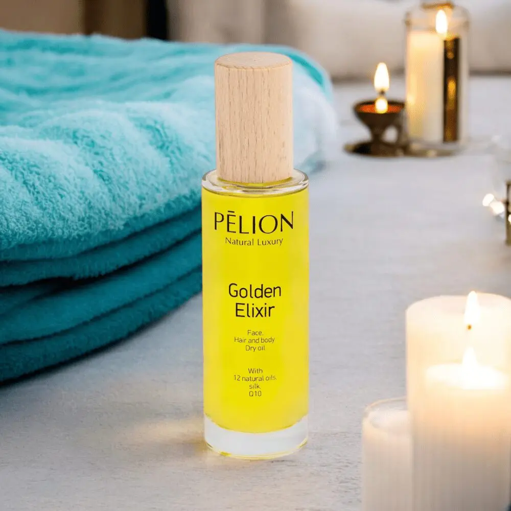 Golden Elixir - Dry Oil για μεταξένια επιδερμίδα και μαλλιά - Image 3
