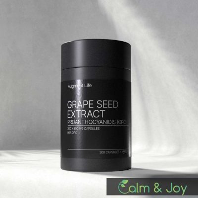 Grape Seed Extract 300mg – 90% Προανθοκυανιδίνες (OPC) Φυσική αντιοξείδωση & αγγειακή προστασία σε κάθε κάψουλα