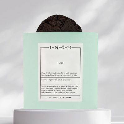 IMÓN No077 – Πρωτεϊνικό Μπισκότο Κακάο με Λάδι Καρύδας